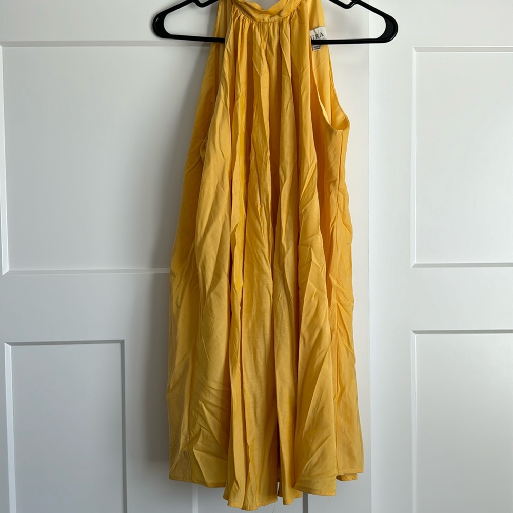 High neck dress